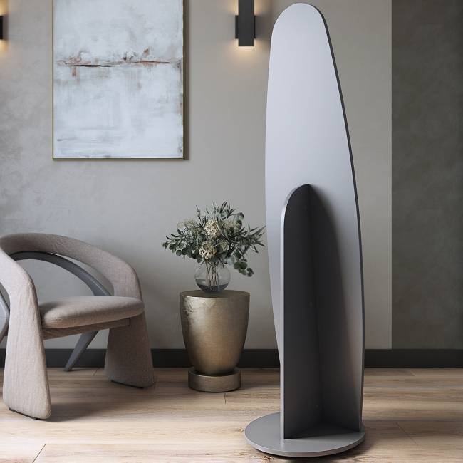 Зеркало напольное Стелла 1 графит темный  157,8 см х 40,4 см