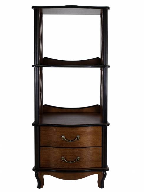 Этажерка Джульетта 2 уровня, орех Л Этажерка Джульетта 2 уровня, орех Л