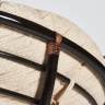 Кресло-качалка PAPASAN/ПАПАСАН w 23/01 B /с подушкой/ 115х78х104 см, Antique brown (античный черно-коричневый), ткань Старт