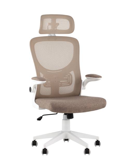 Кресло офисное TopChairs Airone бежевый ткань Кресло офисное TopChairs Airone бежевый ткань