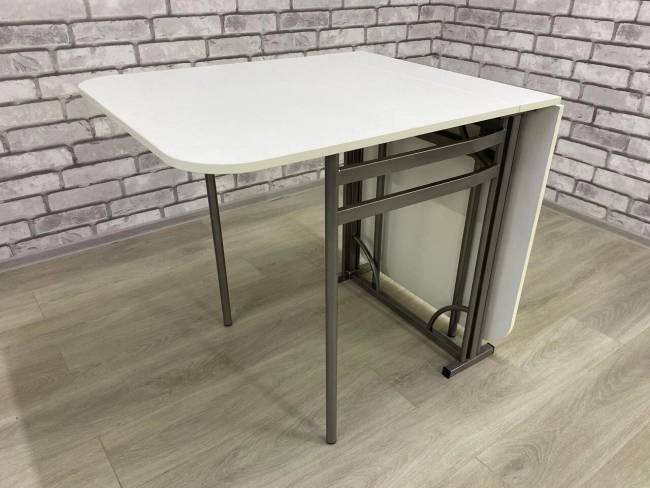 Стол-книжка "Искра" 18/154х70х76 Белый Стол-книжка "Искра" 18/154х70х76 Белый