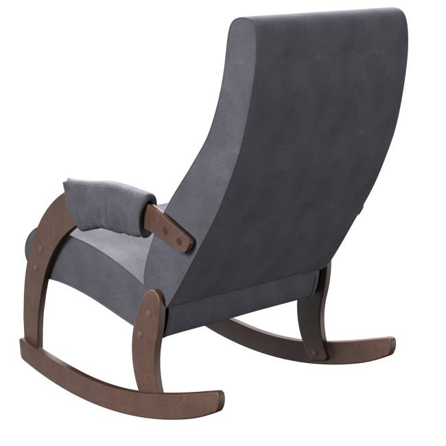 Кресло-качалка Каула М Ткань Макс 965, каркас орех Кресло-качалка Каула М Ткань Макс 965, каркас орех