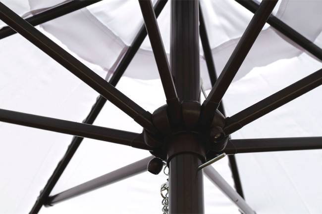 Зонт Верона без наклона Белый D270