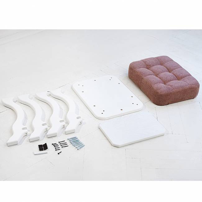 Банкетка Берже 26 белый ясень Банкетка Берже 26 белый ясень