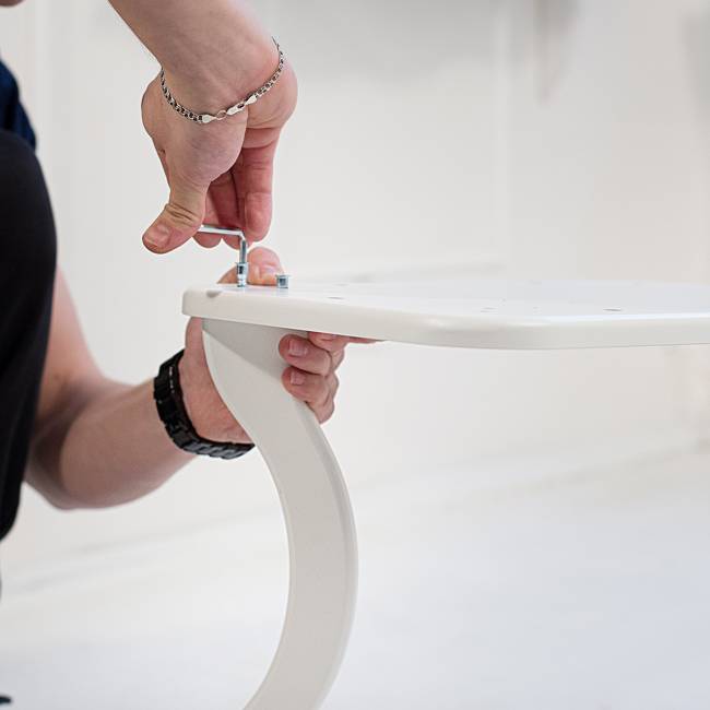 Банкетка Берже 26 белый ясень Банкетка Берже 26 белый ясень