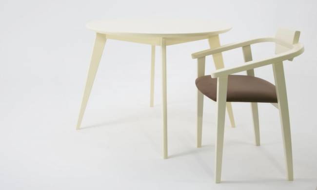 Стул-кресло Челси ПМ слоновая кость коричневый