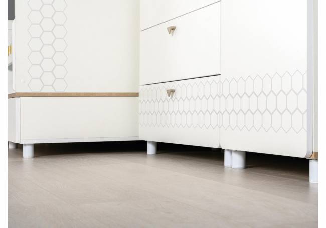 Эльга белый шагрень / дуб белый exclusive