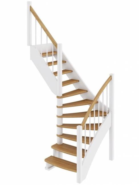 Деревянная лестница ЛС-09м/1 под покраску