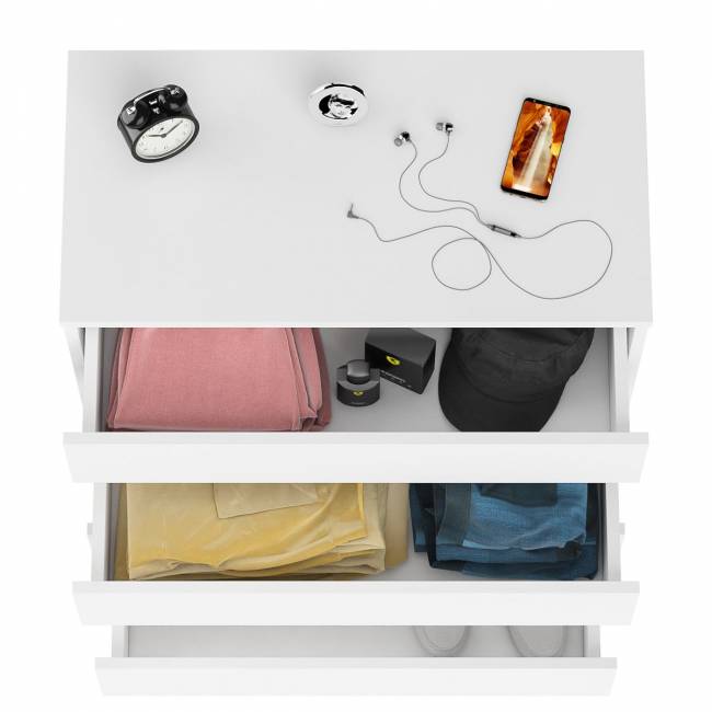 Комод четыре ящика Мори МК800.4 цвет белый Комод четыре ящика Мори МК800.4 цвет белый