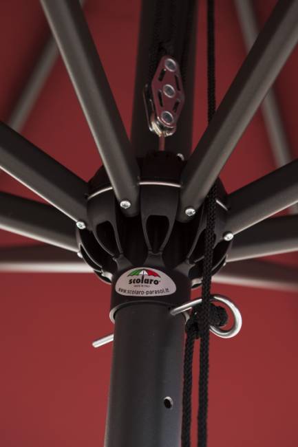 Зонт профессиональный 3х3 м Napoli Standard антрацит, слоновая кость 3000х3000 мм Зонт профессиональный 3х3 м Napoli Standard антрацит, слоновая кость 3000х3000 мм