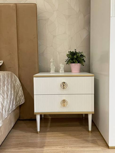 Тумба прикроватная Далли 2 ящика